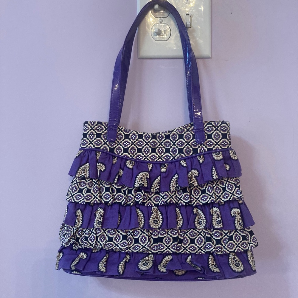 Purple Paisley Ver Bradley Purse